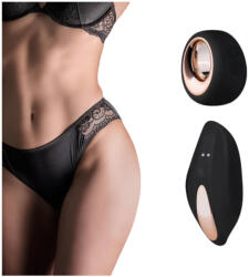  Pantyrebel - akkus, rádiós vibrációs bugyi - fekete (S-L) (NK8719934000902)
