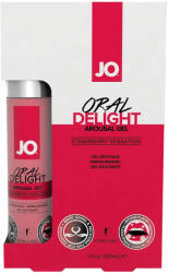 JO Oral Delight - hűsítő, ehető síkosító - eper (30ml) (NK92537200005)