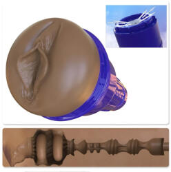 Fleshlight Boost Bang - élethű műpunci maszturbátor (barna) (NK50038220000)