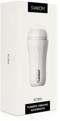 SVAKOM Robin - akkus maszturbátor (fehér) (NK05546000000)