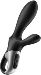 Satisfyer Heat Climax+ - okos, melegítő anál vibrátor (fekete) (NK4061504001654)