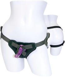 Sportsheets - felcsatolható szilikon dildó (lila) (NK92106000005)