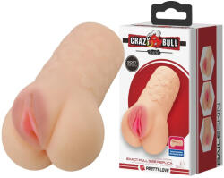Crazy Bull Élethű kézi maszturbátor - Crazy Bull Scarlet (6959532329162)