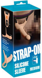 You2Toys - Strap-on M - felcsatolható, üreges dildó - natúr (NK05339040000)