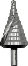 ABRABORO HSS-G lépcsős fúró kapcsolószekrényekhez 4-20 mm (020391140421)