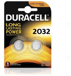 Duracell gombelem CR 2032 2db/cs (DURCR2032B2)