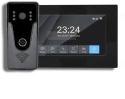 Stilo Kaputelefon szett video 2 vezetékes Wi-fi esővédővel 7 coll (STI1815)