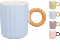 Gastro Kerámia bögre kerek füllel, különböző színek, Űrtartalom: 0, 37 liter, magasság: 100 mm, átmérő: 80 mm