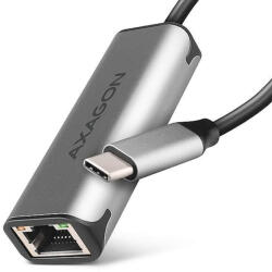 AXAGON ADE-25RC USB-A 3.2 Gen 1 - Placă de rețea Ethernet de 2.5 Gigabit, Realtek 8156, instalare automată, gri