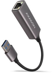AXAGON ADE-TR, USB-A 3.2 Gen 1 - Placă de rețea Gigabit Ethernet, instalare automată, gri titan