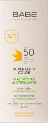 Laboratorios Babé Super Fluid színezett mattító fényvédő SPF50 50ml