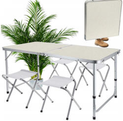 MH Protect Turista asztal készlet összecsukható kemping asztal
