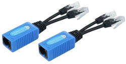 XTENDLAN Extender PoE XtendLan, 2x PoE printr-un cablu UTP, 100Mb