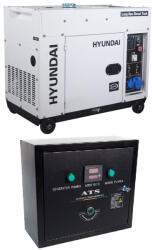 Hyundai DHY8600SE-LRS+ATS12-P Generator