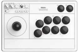 8BitDo Arcade Stick, Xbox Series X|S, Xbox One, PC, Official, Alb, Controler wireless (RET00364)