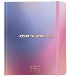 PLANALL Határidőnapló PLANALL New Classic B/5 heti keményfedelű gumis Live 2026 (21552) - vectraline