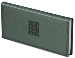 TopTimer Zsebnaptár TOPTIMER Classic C030 fekvő sárga lapos zöld 2026 (C030C-006) - vectraline