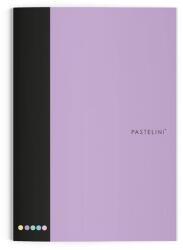 PASTELINi Füzet vonalas PASTELINI 444 A/4 40 lapos extra kapcsos lila (6-90025) - vectraline