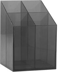 ICO Írószertartó ICO transzparens fekete (9570009000) - vectraline