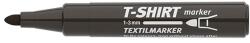 ICO Textilmarker ICO T-Shirt fekete (9580111015) - vectraline