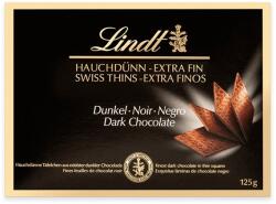 Lindt Csokoládé LINDT Thins Dark étcsokoládé lapocskák 125 g