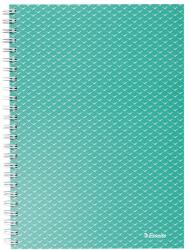 Esselte Spirálfüzet kockás ESSELTE A/5 80 lapos Colour Breeze zöld (628467)