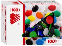 ICO Rajzszeg ICO 224 fém színes fejű 100 darabos (7360012001) - vectraline