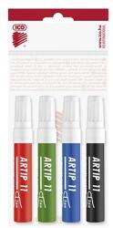ICO Flipchart marker ICO Artip 11 Teddy kerek 1-3mm 4 darabos (9580016000)