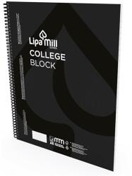 Mar-Mar Spirálfüzet kockás LIPAMILL A/5 70 lapos College block (1252413) - vectraline