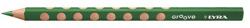 LYRA Színes ceruza LYRA Groove háromszögletű vastag sötét zöld (3810067) - vectraline