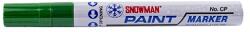 SNOWMAN Lakkmarker SNOWMAN CP-12 4, 5mm zöld (CP-12 ZÖLD)