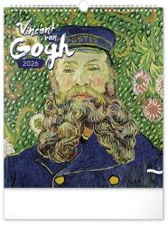 REALSYSTEM Falinaptár REALSYSTEM 300x340mm álló Vincet van Gogh 2026 (6087-VG) - vectraline