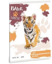Ars Una Füzet sima ARS UNA A/5 32 lapos 20-32 Bátor mancsok-Tigris (53615015)