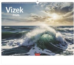 TopTimer Falinaptár TOPTIMER T093 420x310mm fekvő Vizek 2026 (T9300-23F) - vectraline