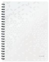 Leitz Spirálfüzet kockás LEITZ Wow A/4 80 lapos fehér (46380001) - vectraline
