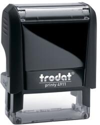 TRODAT Bélyegző TRODAT Printy 4.0 4911 eco-fekete ház kék párna (4911F/K) - vectraline