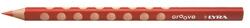 LYRA Színes ceruza LYRA Groove háromszögletű vastag skarlátvörös (3810018) - vectraline