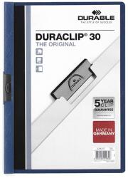 DURABLE Klipmappa DURABLE Duraclip A/4 30 lapig sötétkék (220007) - vectraline