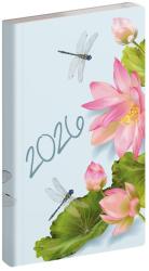 Realsystem Zsebnaptár REALSYSTEM Flexi álló fehér lapos lótusz 2026 (5811-88) - vectraline