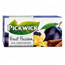 Pickwick Gyümölcstea PICKWICK Fruit Fusion szilva-vanília-fahéj 20 filter/doboz (4016678)