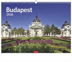 TopTimer Falinaptár TOPTIMER T093 420x310mm fekvő Budapest 2026 (T9300-03F) - vectraline