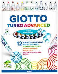 GIOTTO Filctoll GIOTTO Turbo Color szuper könnyen kimosható 2, 8mm 12 darabos (426000) - vectraline