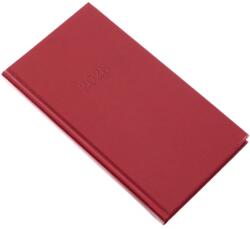 Realsystem Zsebnaptár REALSYSTEM Standard álló fehér lapos bordó 2027 (5811-09) - vectraline