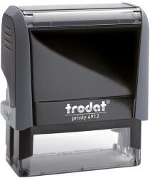 TRODAT Bélyegző TRODAT Printy 4.0 4912 eco-fekete ház kék párna (4912F/K) - vectraline