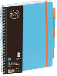 Grand Spirálfüzet kockás GRAND A/4 100 lapos regiszteres kék (150-1405)