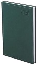 TopTimer Határidőnapló TOPTIMER Traditional T011 B/5 heti fehér lapos zöld 2026 (T011T-006) - vectraline