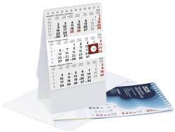 TopTimer Speditőr naptár TOPTIMER T071 álló asztali 3 havi fehér lapos 2027 (T710P-00P) - vectraline