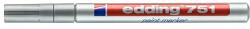 edding Lakkmarker EDDING 751 1-2mm ezüst (7580097012) - vectraline
