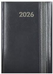 Alisca Határidőnapló ALISCA Rebel varrott A/5 napi fehér lapos szürke 2027 (260601/VSZ) - vectraline