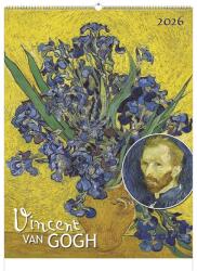 TopTimer Falinaptár TOPTIMER T096 420x560mm álló Vincent Van Gogh 2027 (T9600-03A) - vectraline